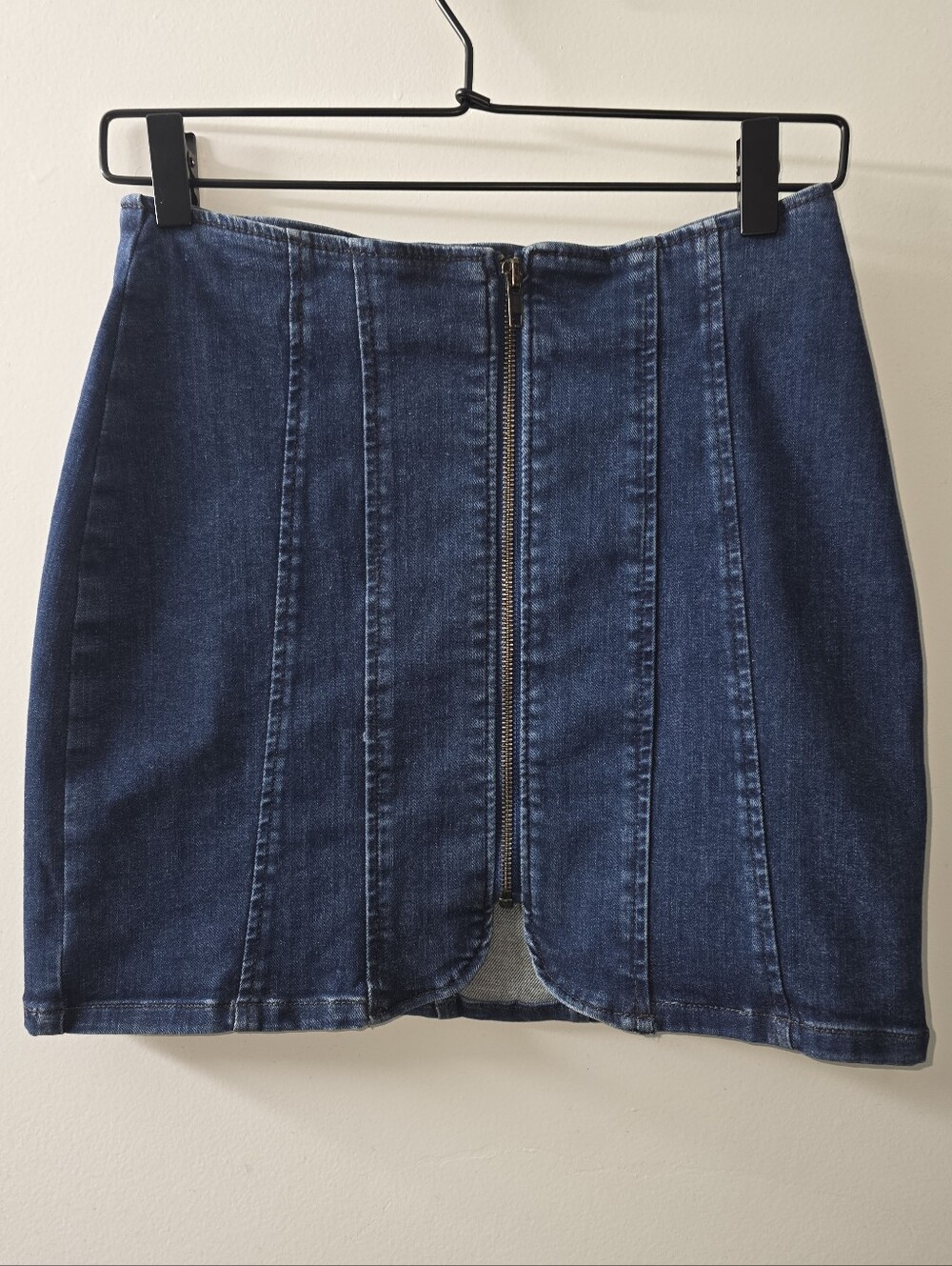 NWT Free People We The Free Layla Denim Mini Skirt Size 2